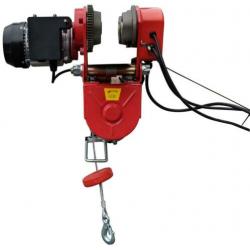 takel met loopkat, bouwtakel, lier, takel 1000kg