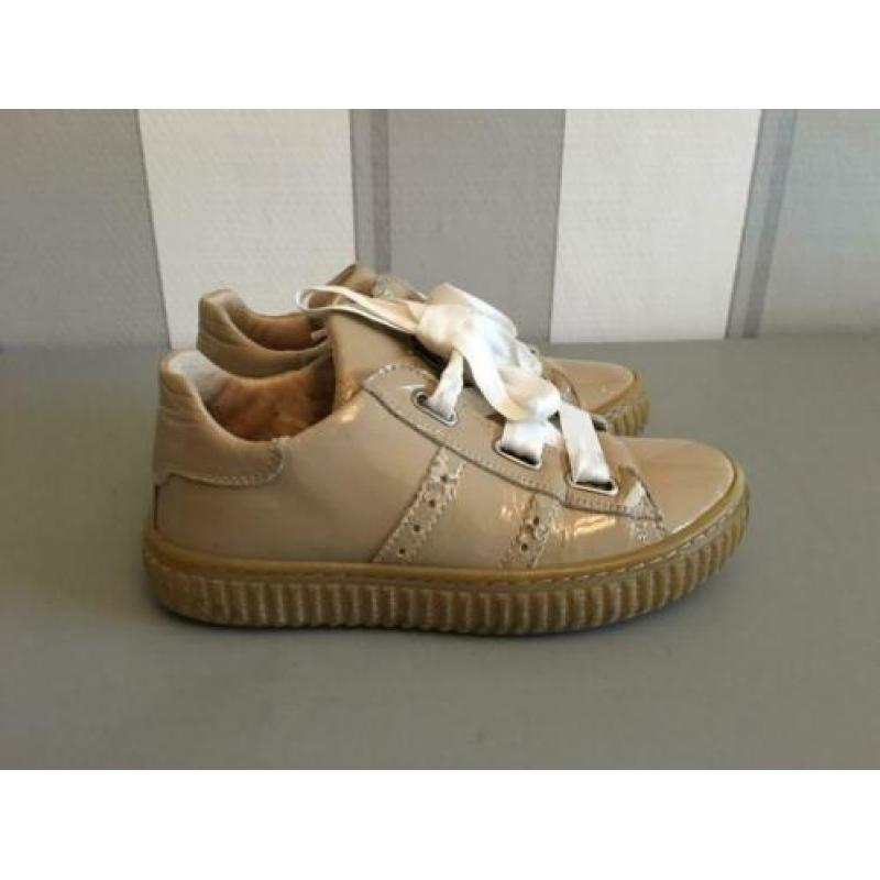 - Simone Mathieu - sneakers schoenen mt 31 beige leer Omoda