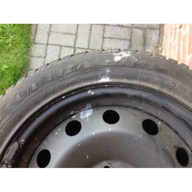 wintebanden op velg