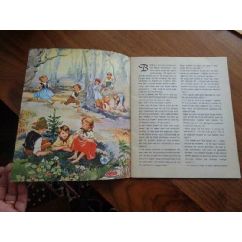 antiek sprookjesboekje DE DENNEBOOM Hans Christt.Andersen