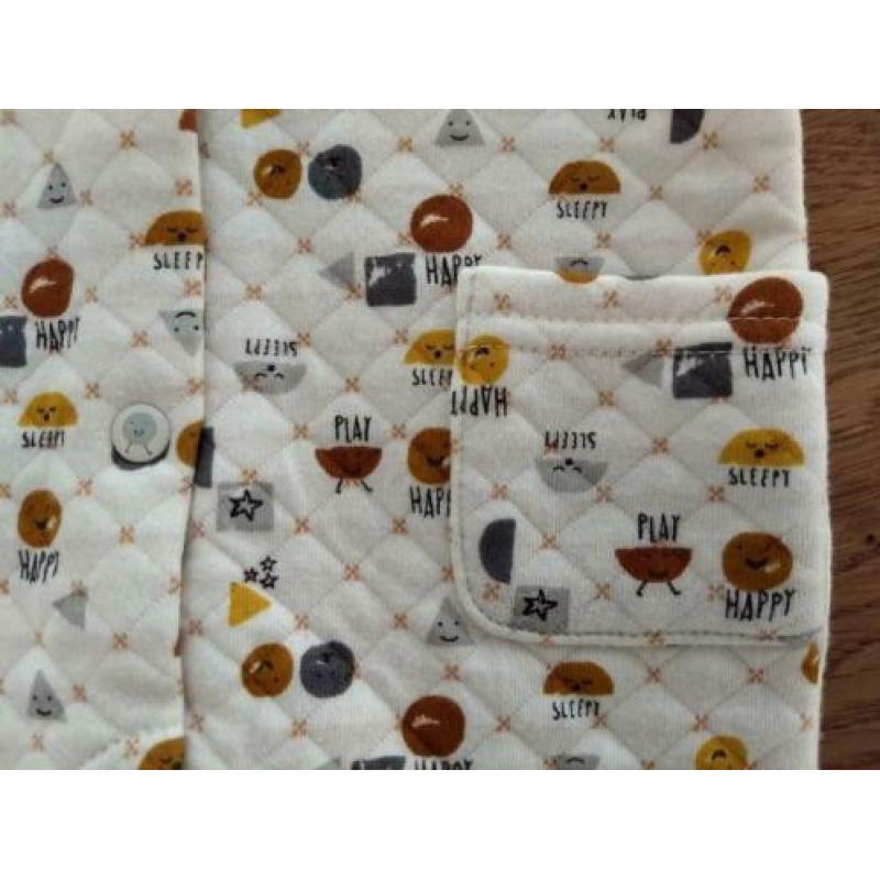 Nieuw baby pakje maat 62 HEMA okergeel