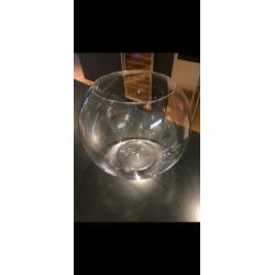 Grote viskom glas