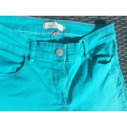 Tom Tailor broek van katoen, maat 42, blauw