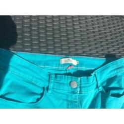 Tom Tailor broek van katoen, maat 42, blauw