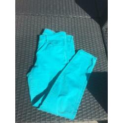 Tom Tailor broek van katoen, maat 42, blauw