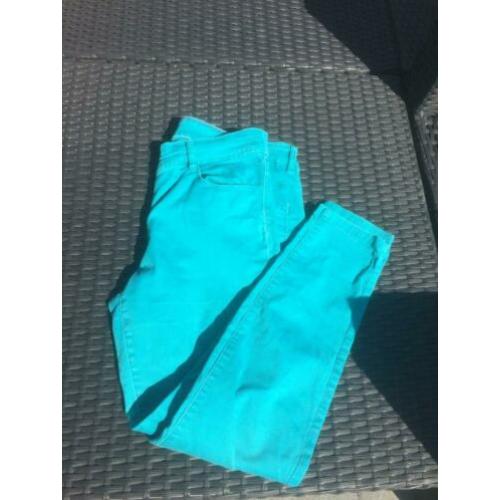 Tom Tailor broek van katoen, maat 42, blauw