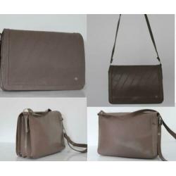 Leren tas - Als nieuw- Vintage - S@n