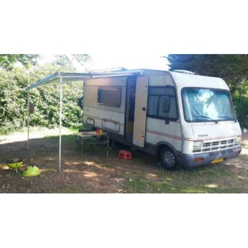 Super mooie Peugeot J5 Arca camper, APK Maart 2021