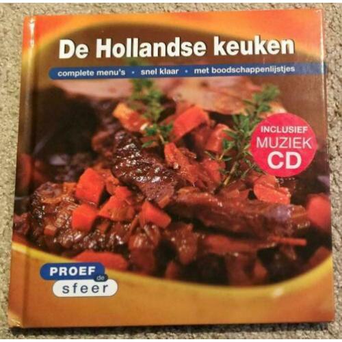 Boek : De Hollandse Keuken + Een Muziek Cd