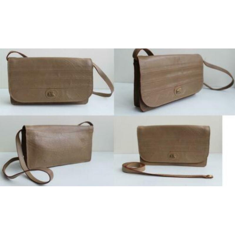 Leren tas - Als nieuw- Vintage - S@n