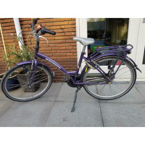Batavus meisjesfiets 26 inch kleur paars