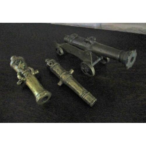 Bronzen kanonnetjes //kanon