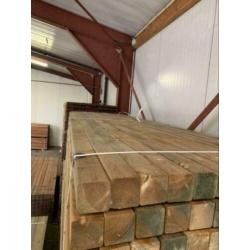 Grenen geïmpregneerde paal schutting hout tuin palen