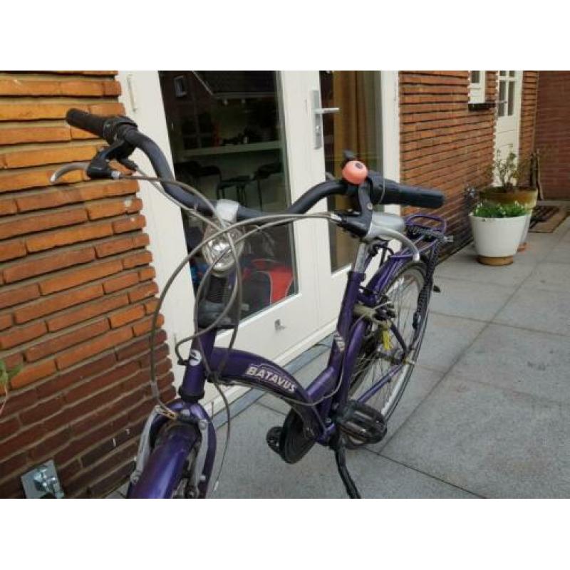 Batavus meisjesfiets 26 inch kleur paars