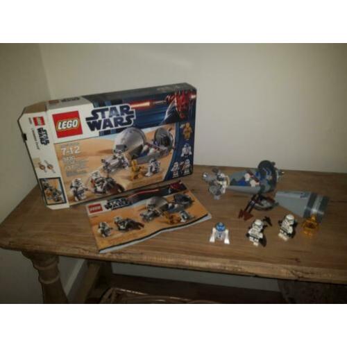 Lego star wars nr 9490 droid escape. kompleet met doos