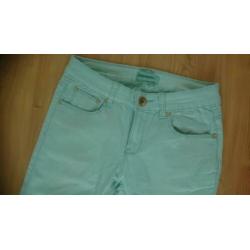 Lange Broek Monday Dames Mintgroen Maat M met Coating