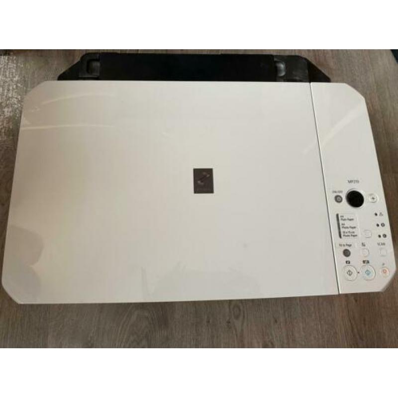Canon printer Pixma MP210 ZGAN + alle toebehoren
