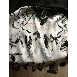 Prachtige jurk van TRICOT CHIC, zwart /wit, mt 42 EU