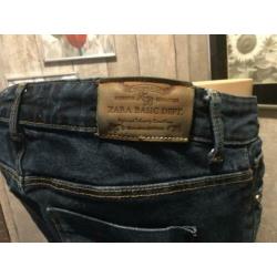 Zara Skinny blauwe jeans maat 36