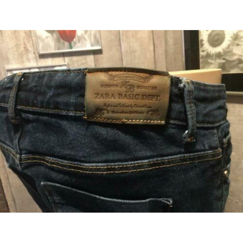 Zara Skinny blauwe jeans maat 36