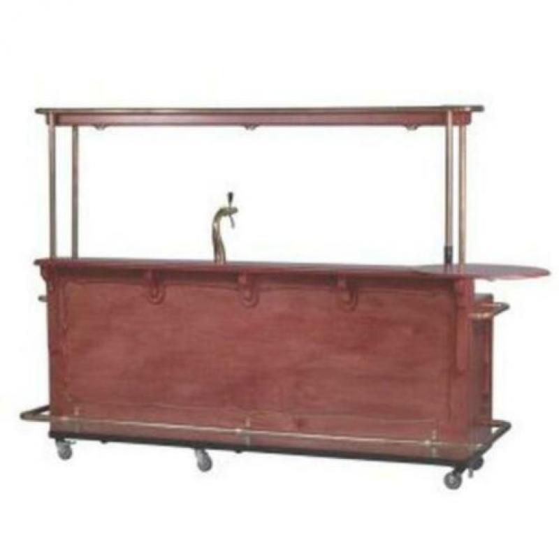 Vintage bar XL mobiele tap retro barren incl biertap 936