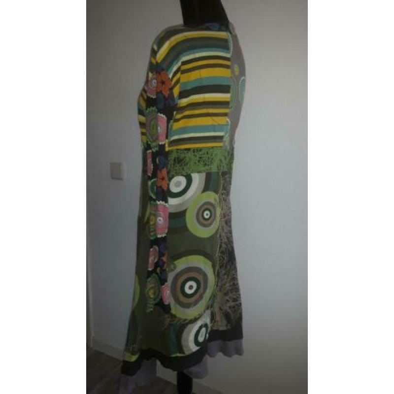 groen tinten maat L. jurk