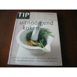 5 x Tip Culinair.,,Bakken/vlees/vis/uitnodigend koken/kookbo