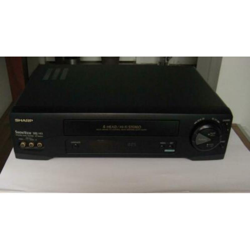 Videorecorder merk Sharp met verschillen Video banden