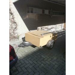 Bagagewagentje, oldtimer, vakantie karretje