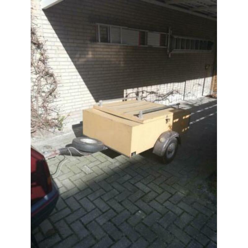 Bagagewagentje, oldtimer, vakantie karretje