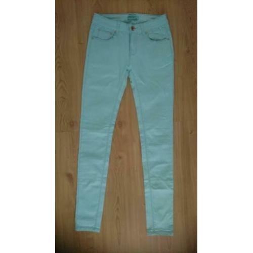 Lange Broek Monday Dames Mintgroen Maat M met Coating