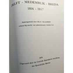 Adelborstenopleiding te Delft-Medemblik-Breda 1816-1857