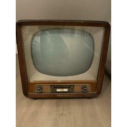 Antieke tv van Philips (ter decoratie)