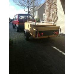 Bagagewagentje, oldtimer, vakantie karretje