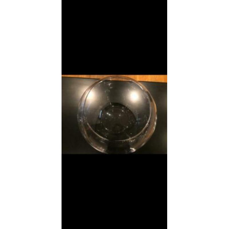 Grote viskom glas