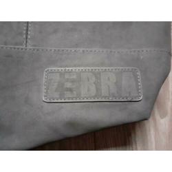 Leuke ZEBRA tas grijs!