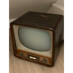 Antieke tv van Philips (ter decoratie)