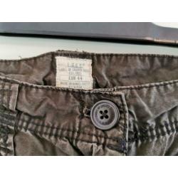 LOGG bruine driekwart broek mt 44