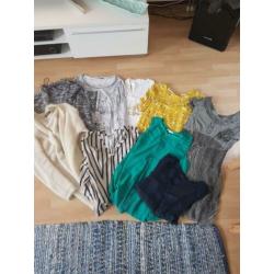 Pakket merkkleding maat S M incl verz