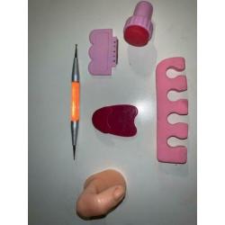 Te koop complete set Acryl / gelnagels