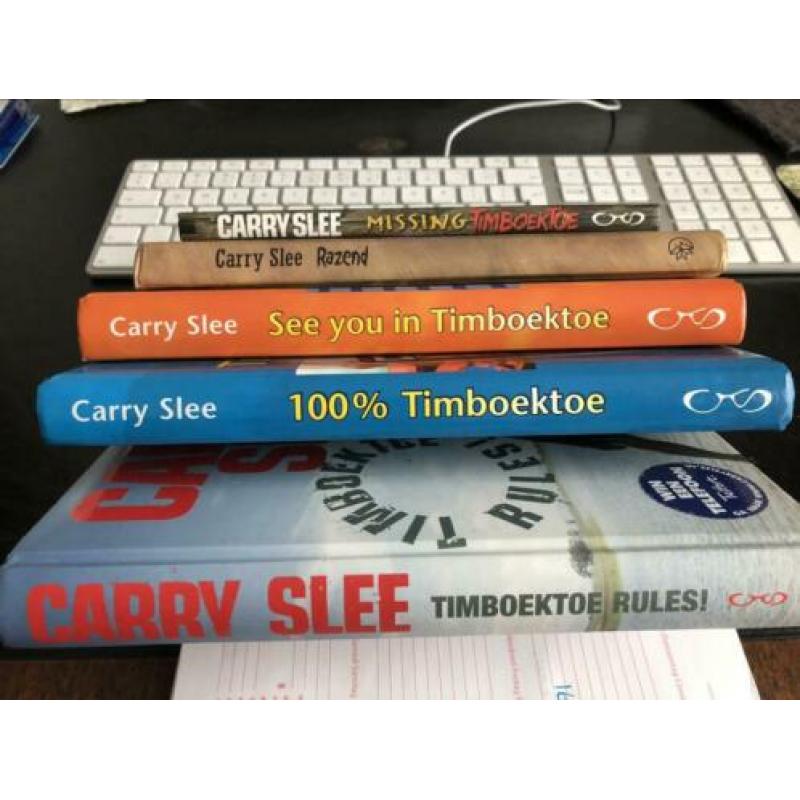 5 boeken van Carry Slee, zo goed als nieuw!