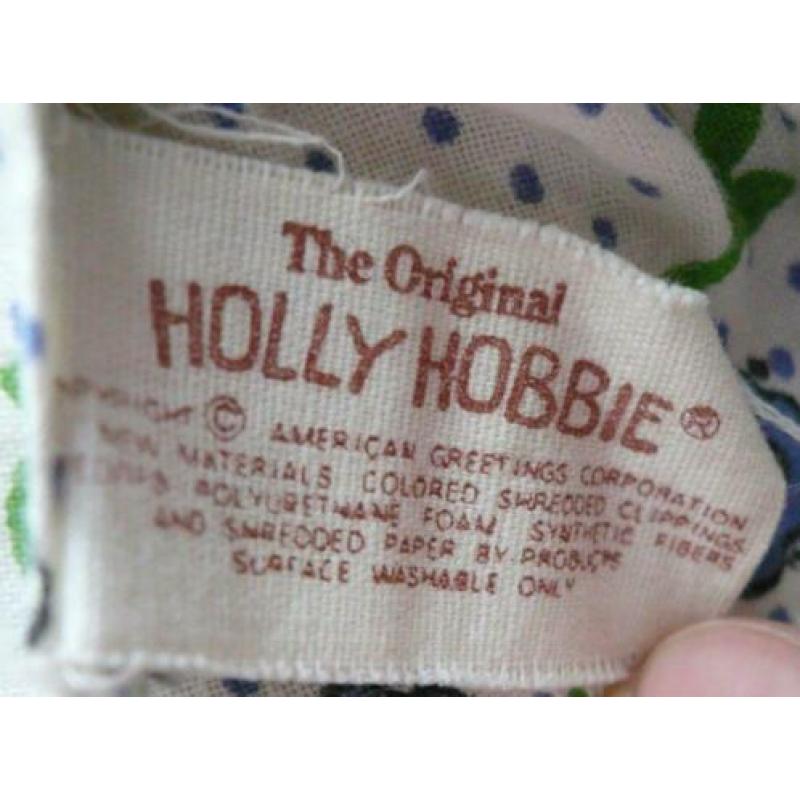 Kleine Holly Hobbie pop (ca. 40 cm. lang)