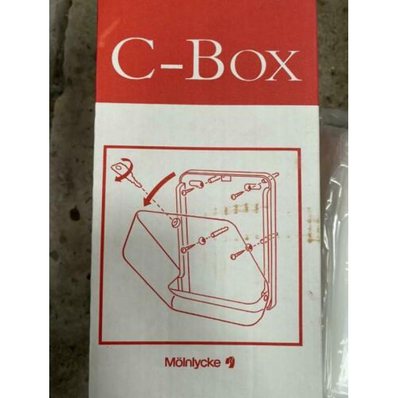 mölnlycke c-box papieren handdoeken dispencer