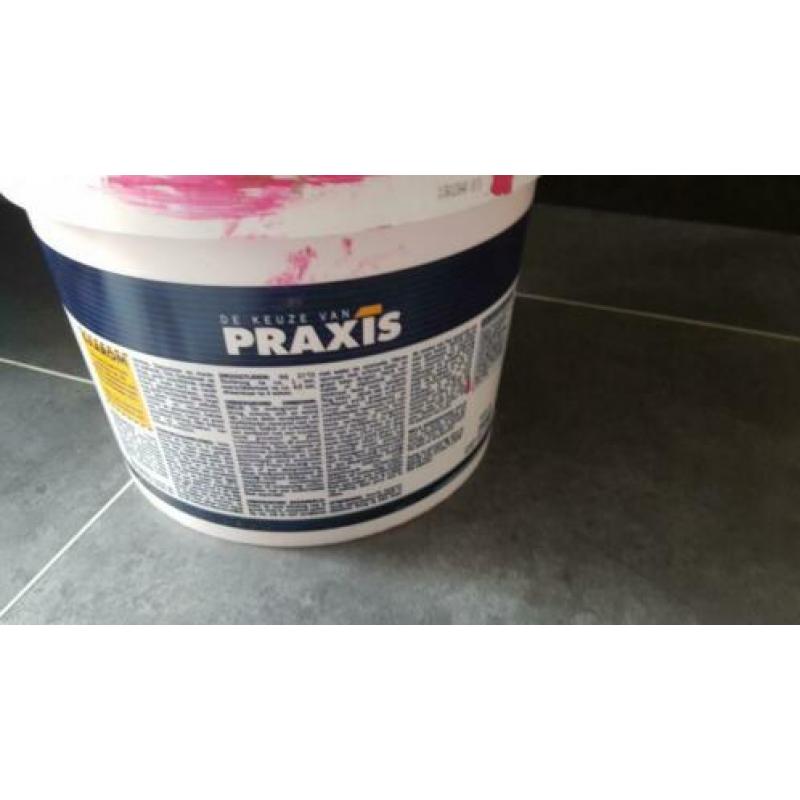 Latex muur verf rose