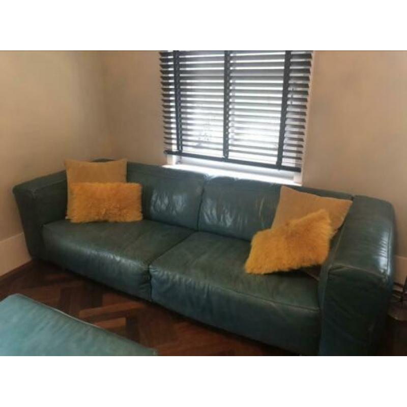 Cartel living bank replay 3 zits bank silk leder leer