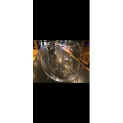 Grote viskom glas