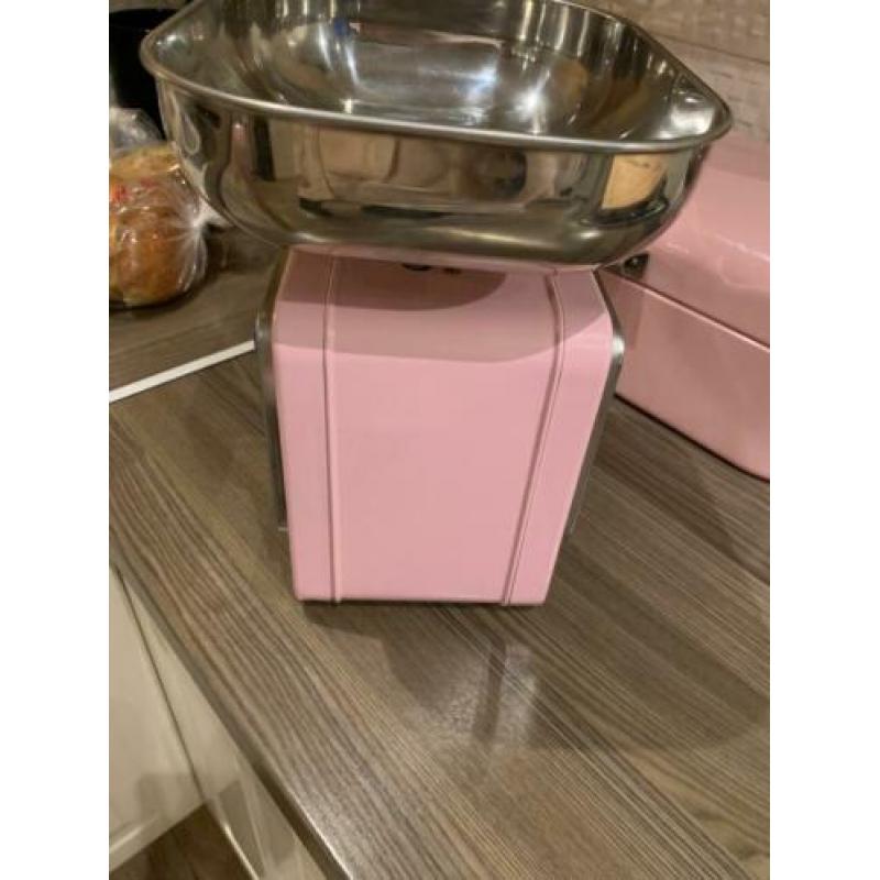 Wesco roze keukenweegschaal