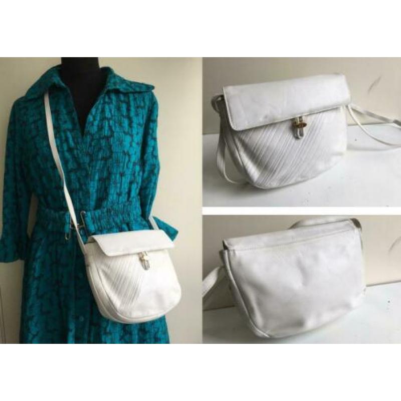 Leren tas - Als nieuw- Vintage - S@n