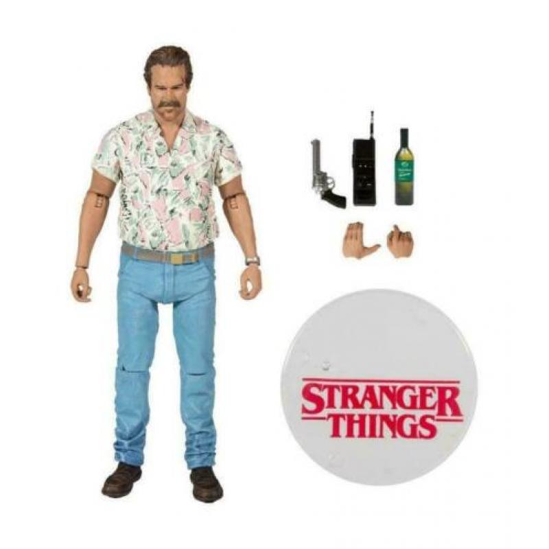 Stranger Things Action Figure Chief Hopper (Season 3) 18 cm