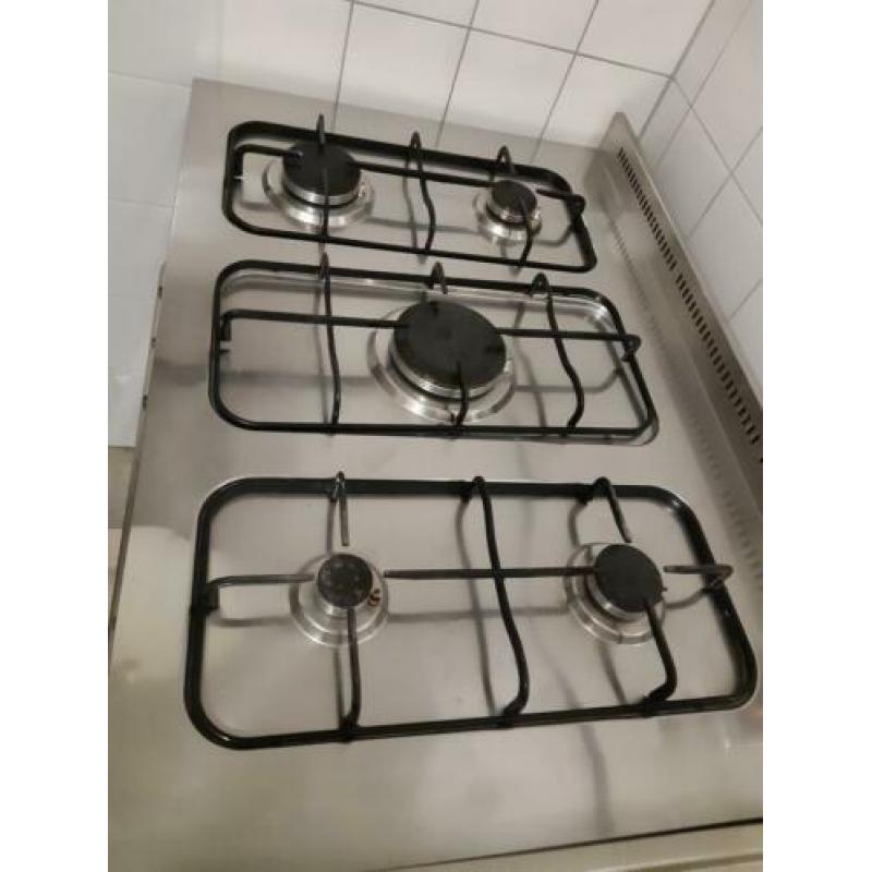 RVS Etna 5 pits gasfornuis elektrisch